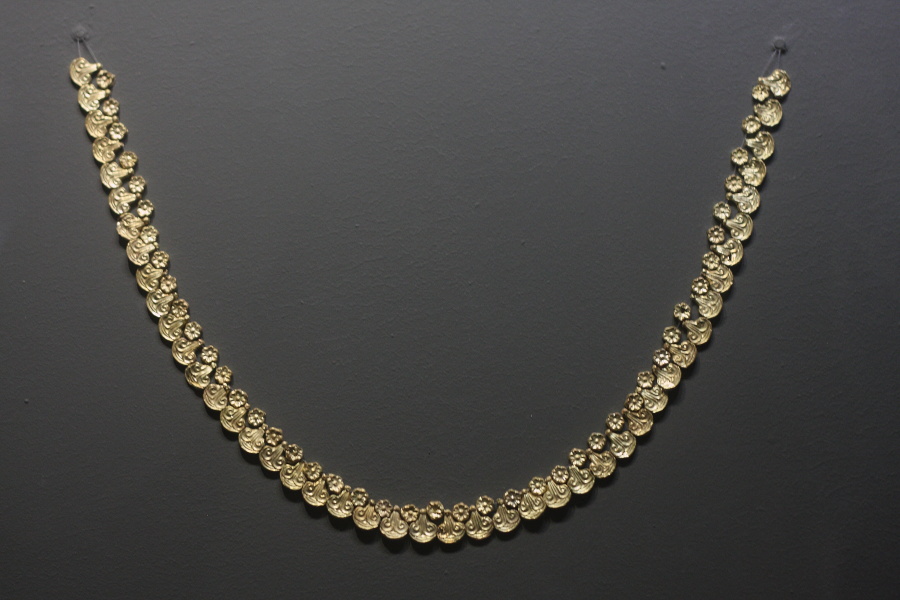collana in oro periodo miceneo Volos Museum