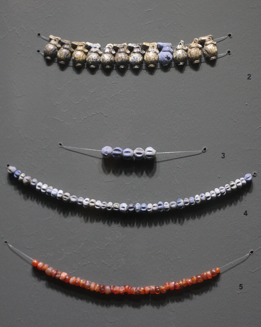 collana in oro periodo miceneo Volos Museum